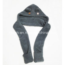 Sherpa Scarves Hats Luvas Integradas